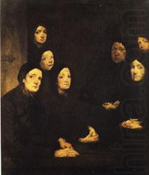 At the Sermon, Theodule Ribot